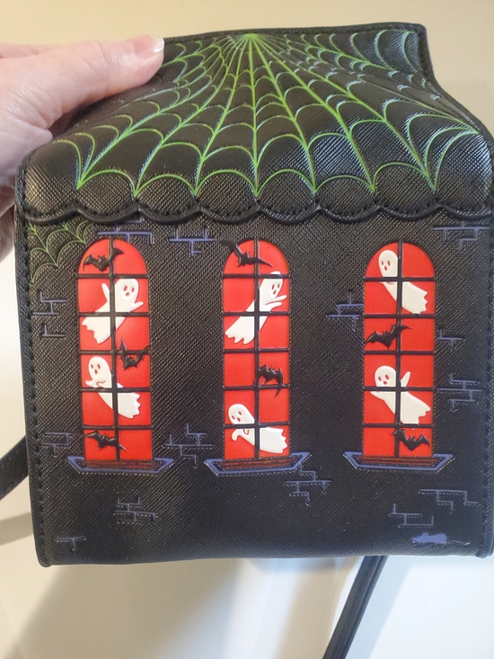 MAD Engine Handbags - Mad Engine haunted house crossbody purse Halloween
